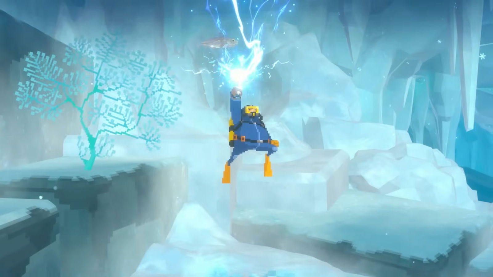 Acquiring powers in Dave the Diver.