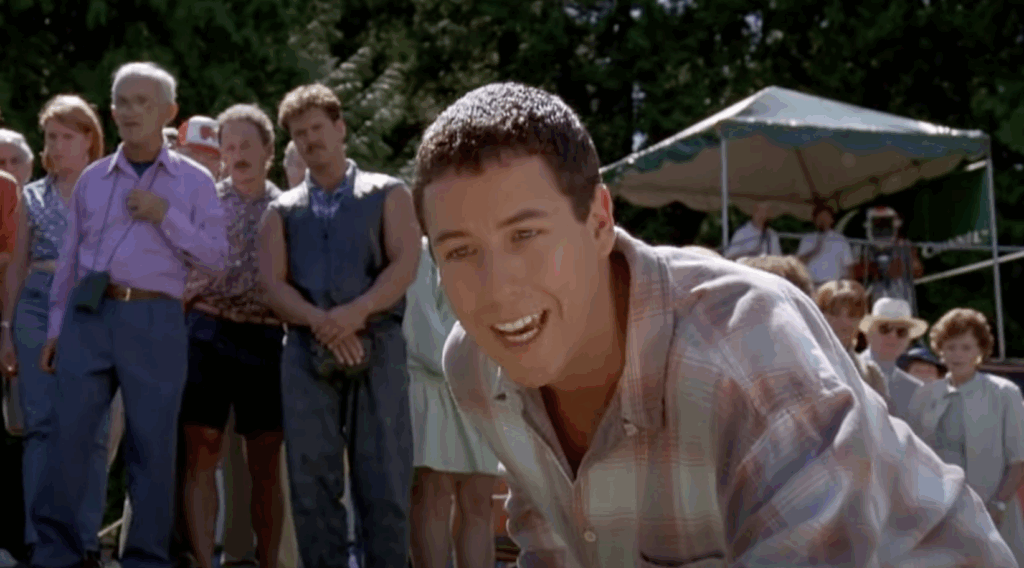 Animation Domination: Peacock's Top 10 Streaming List Only Has 3 Live-Action Movies, Including a 1996 Adam Sandler Banger 2 Adam Sandler, in a chequed shirt in Happy Gilmore.