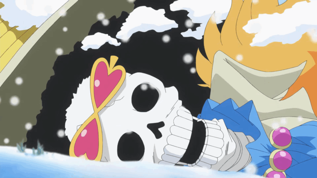 a still from the one piece anime series