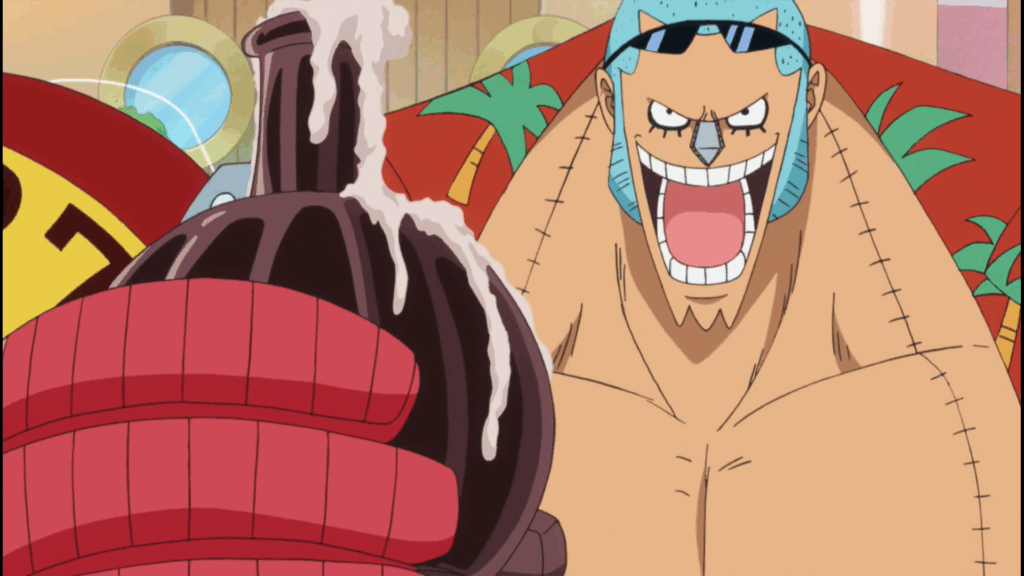 franky can easily withstand Sasori's attacks