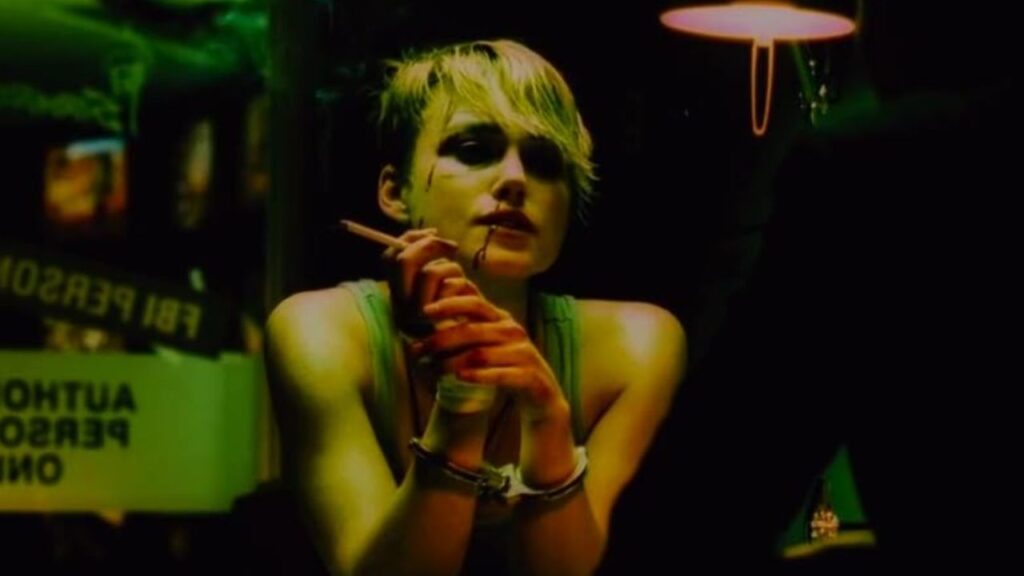 25 Interesting Movies with RT Score Below 50% 5 Domino Harvey smoking a cigarette