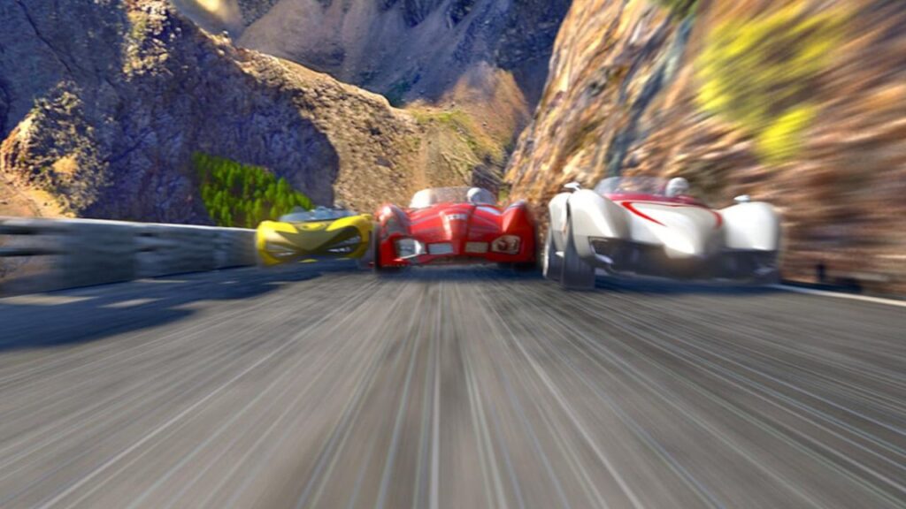 25 Interesting Movies with RT Score Below 50% 9 A still from Speed Racer