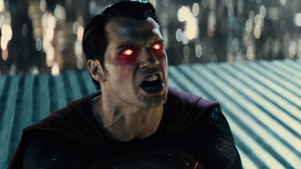 25 Interesting Movies with RT Score Below 50% 14 Superman glowing his eyes