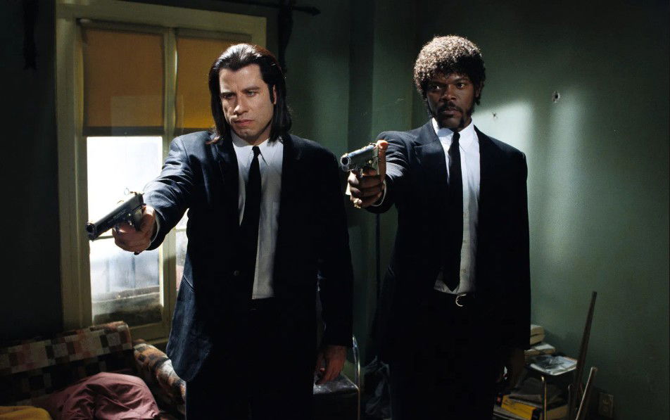 John Travolta took the role of Vincent Vega and relaunched his career.