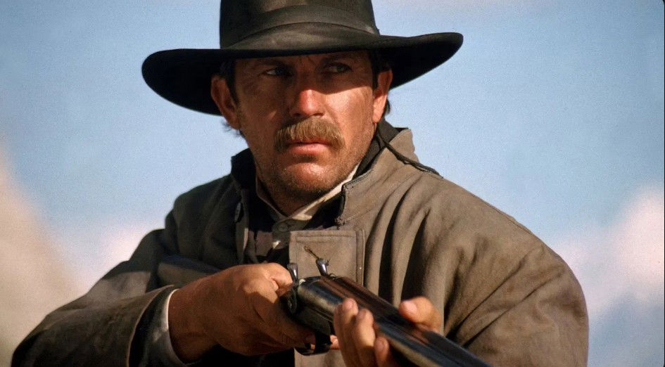Kevin Costner as Wyatt Earp in the 1994 film. 