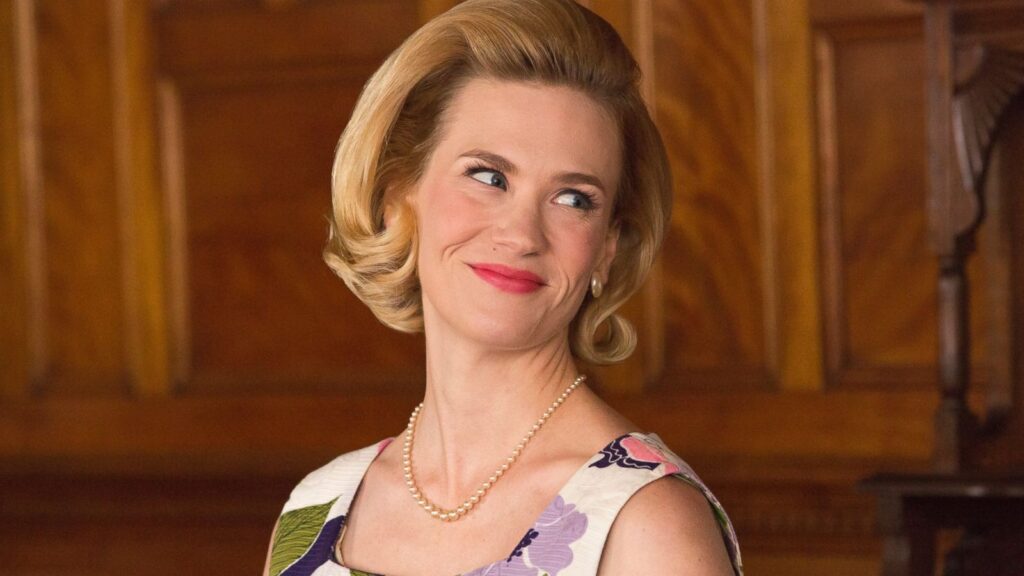 January Jones as Betty Draper in Mad Men