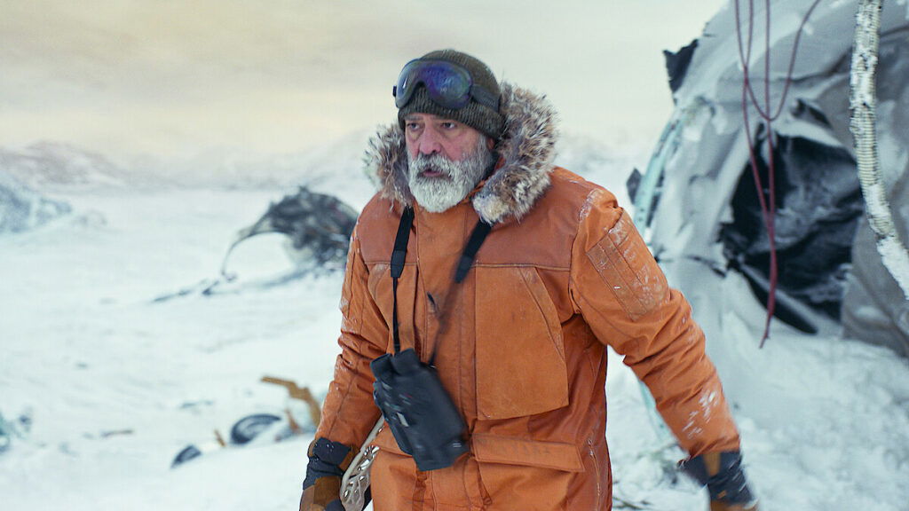 Before NASA+ Lands on Netflix, 4 Space Movies Should Be Your Must Watch 2 A still from The Midnight Sky on Netflix