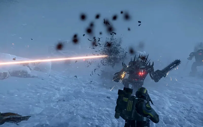 Automaton Bio Processor How To Kill Helldivers 2's New Enemy Automaton War Strider - Best ...