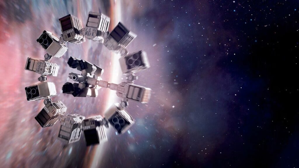 A still from Interstellar