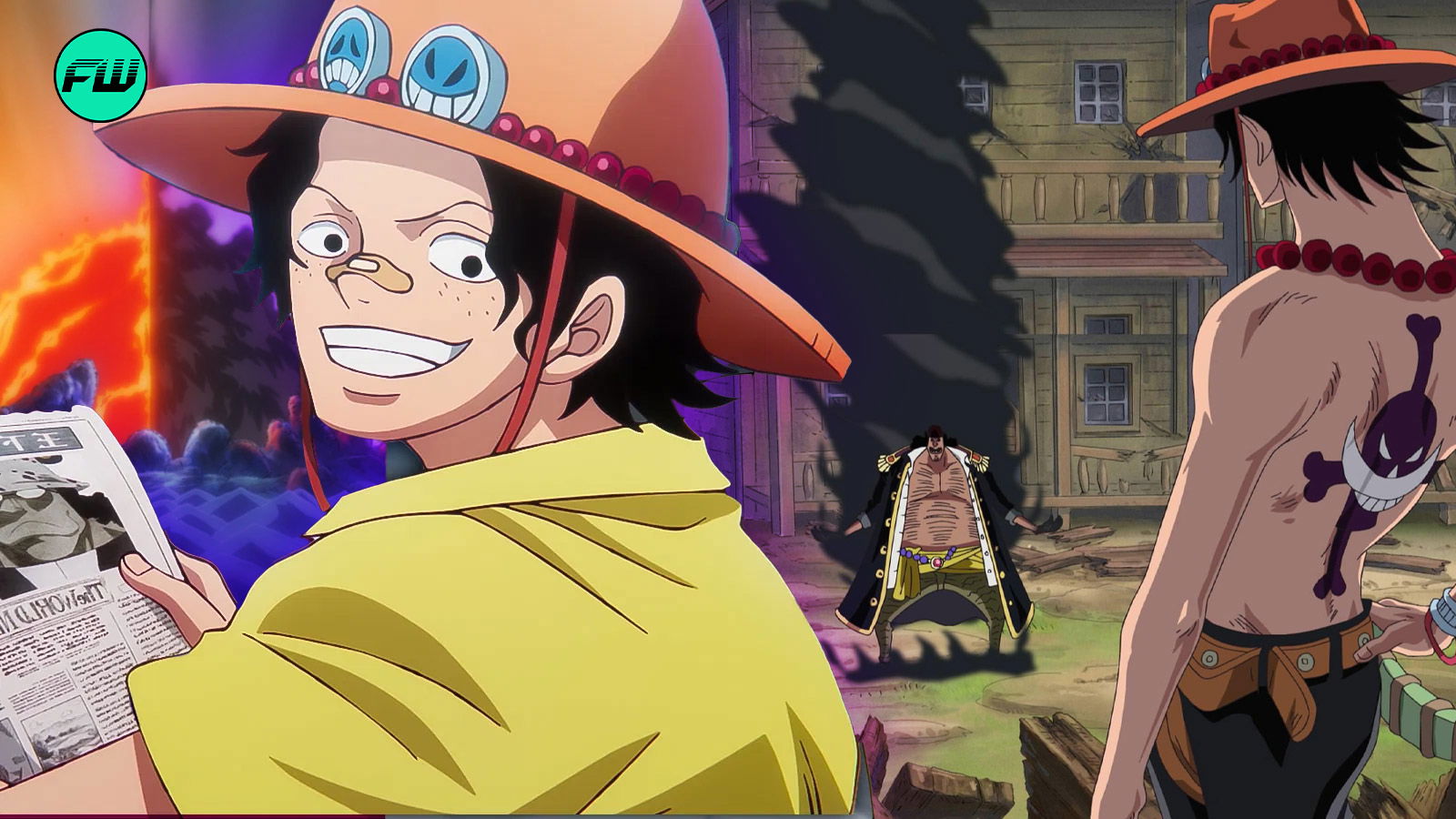 ワンピース ace v cut onepiece Black01 One Piece DX Figure, The Rival vs 1 Portgas D Ace Vs