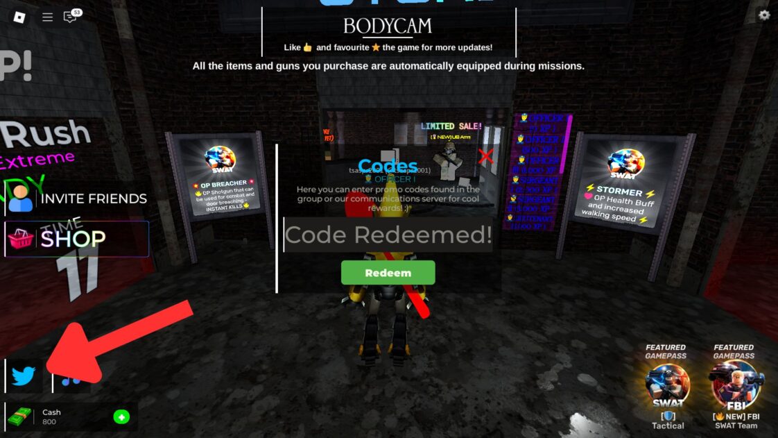 Roblox Bodycam Codes August 2025 Free Cash And More Bodycam Codes Redemption 1122x631 