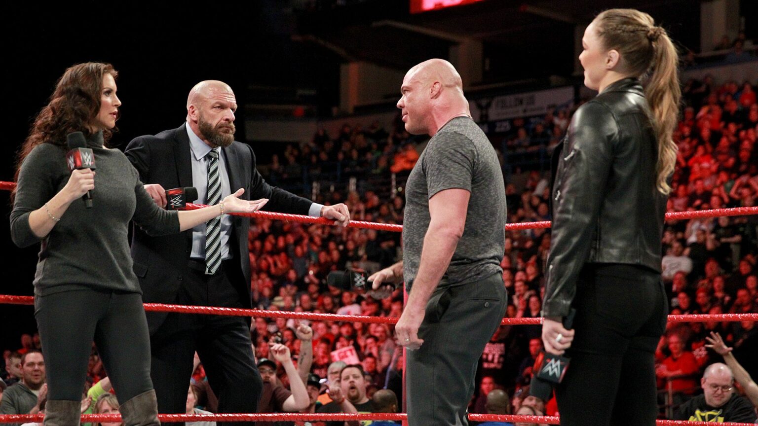 Triple H Love Triangle The True Story Behind Kurt Angle and Stephanie