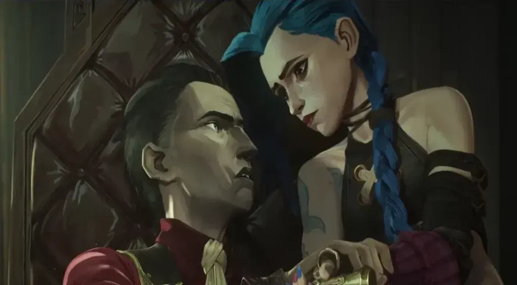 jinx talking to silco