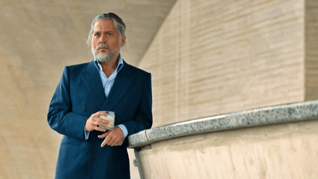 johnny depp ina still from day drinker