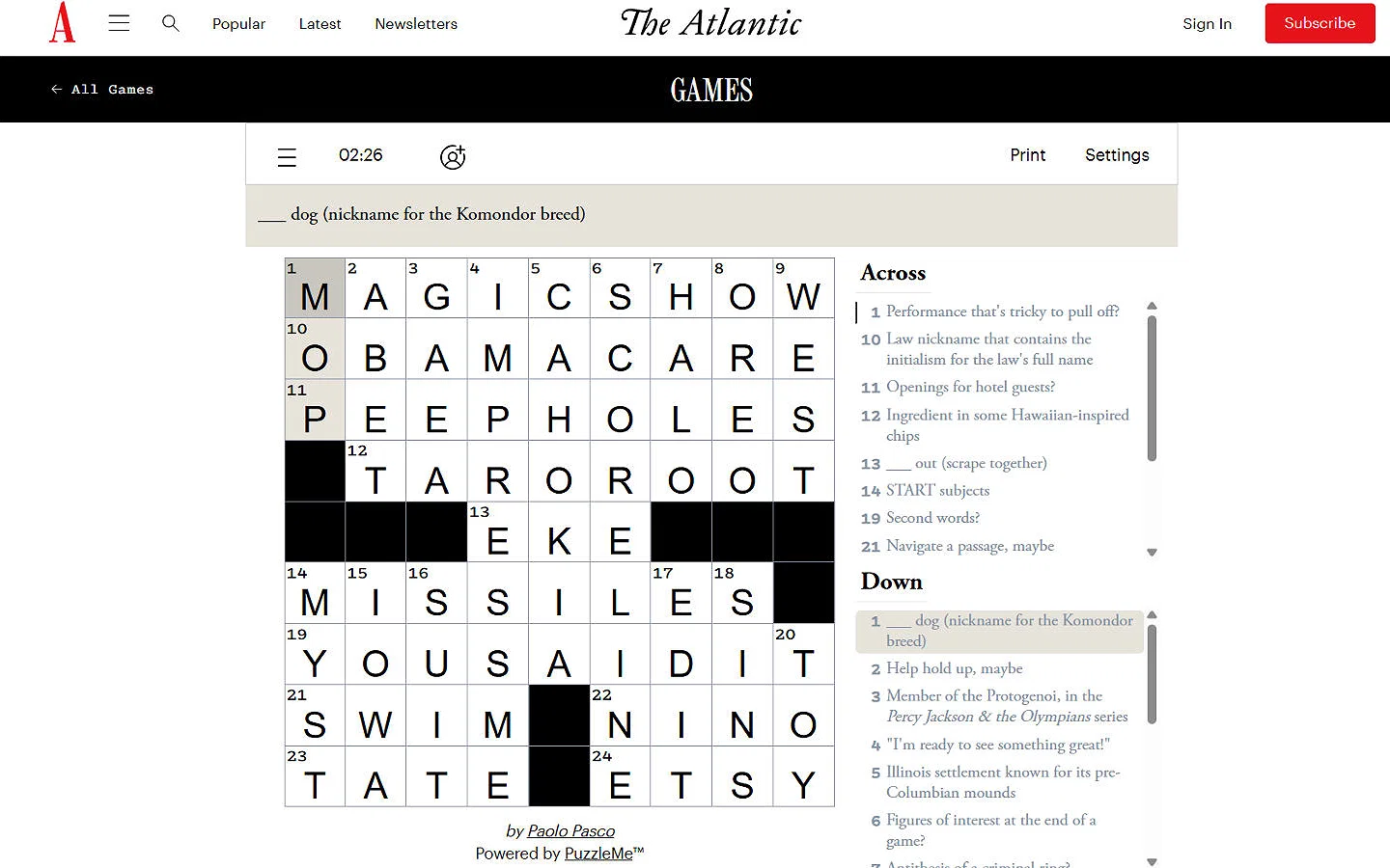 Daily Games List How to Get the Most Out of The Atlantic Daily Games: Tips for Daily Players