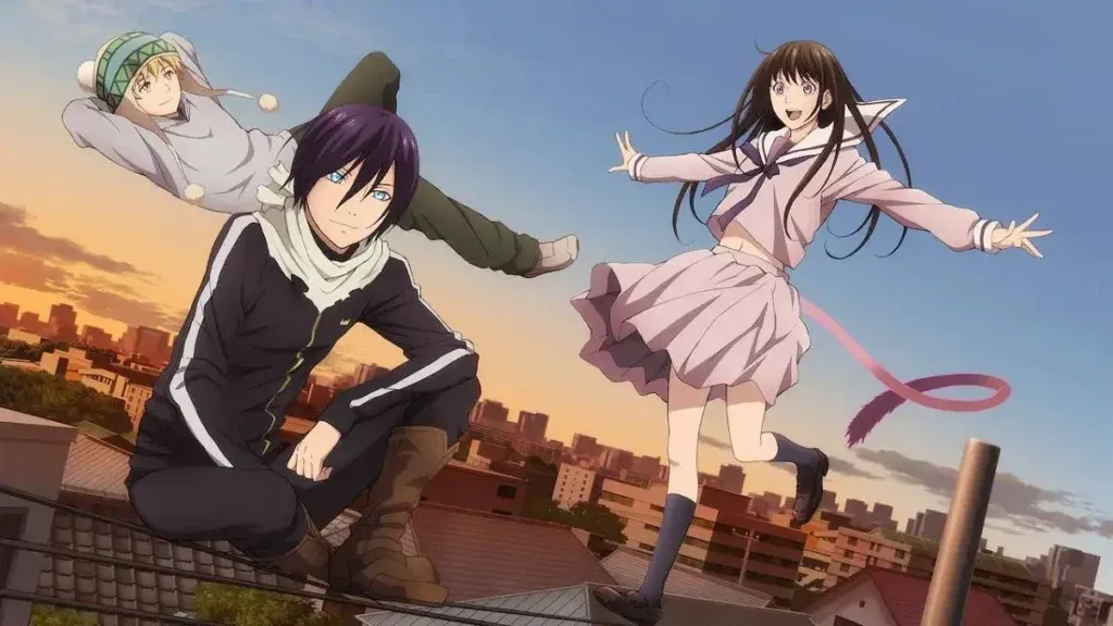 yato and the gang in noragami