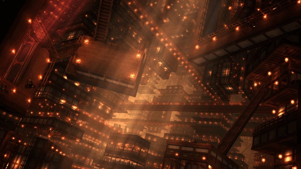 Ufotable Gets Labelled as “Terrifying” After ‘Demon Slayer: Infinity Castle’ Premiere 2 A visual of the Infinity Castle in Demon Slayer: Infinity Castle.