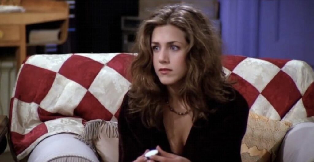 Jennifer aniston as rachel greene in FRIENDS