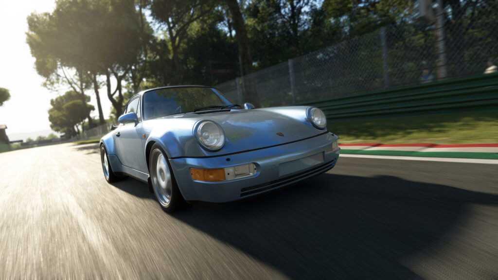 Top 10 Video Games Published by Wuchang: Fallen Feathers’ Publisher 505 Games 1 A screenshot from Assetto Corsa EVO, published by 505 Games, featuring a Porsche.