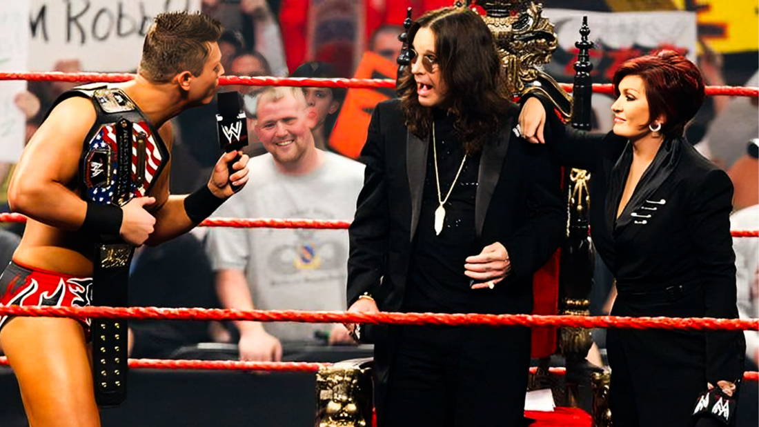 Ozzy Rings Ozzy Osbourne in WWE: 4 Most Memorable Moments From Inside the Ring