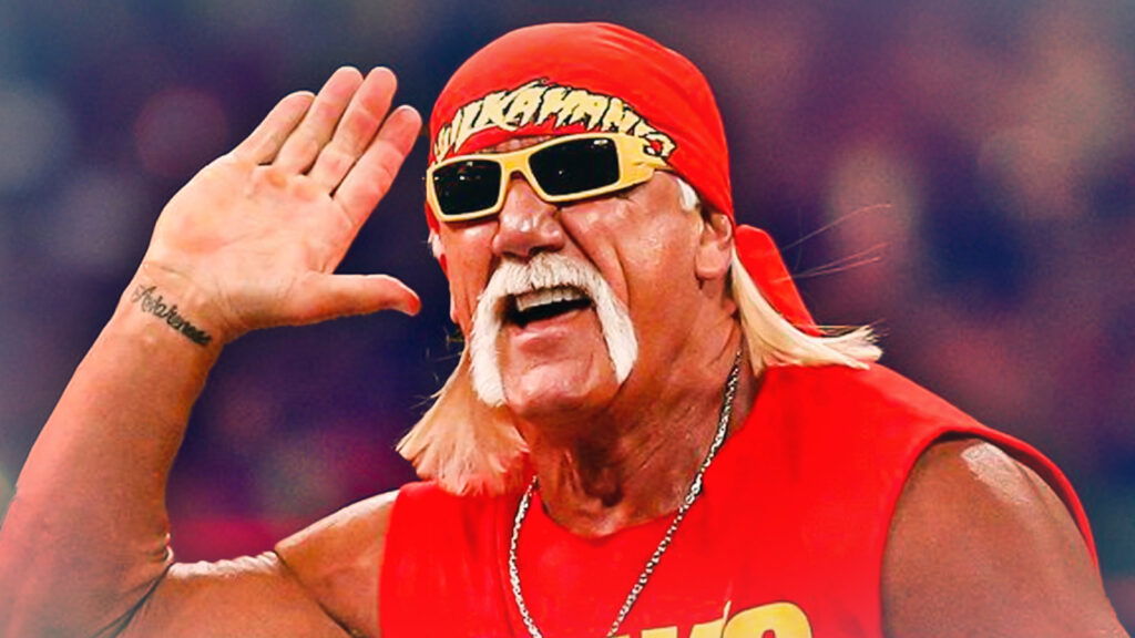 Former WWE superstar Hulk Hogan in  a still from WrestleMania 30.