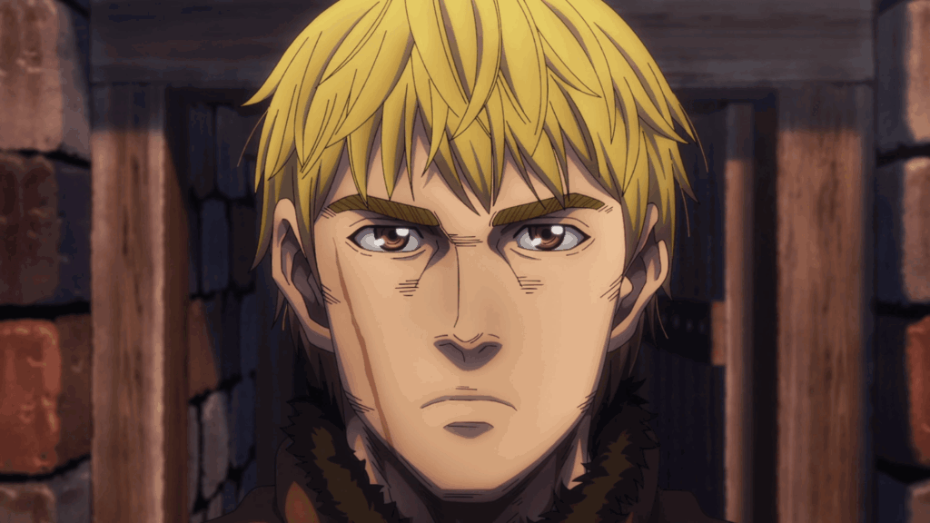 Thorfinn ready to start his Vinland journey in Vinland Saga.
