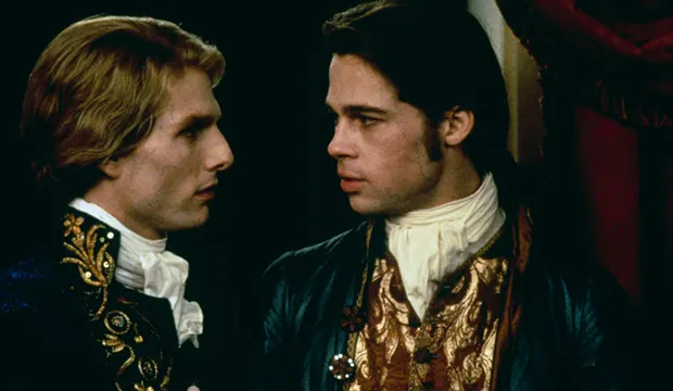 Tom Cruise's Beef With John Travolta Comes to an End—It Was Never as Intense as the Brad Pitt Feud 3 Tom Cruise and Brad Pitt in a scene from the movie Interview With the Vampire