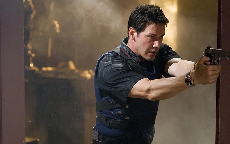 Keanu Reeves Gun Control Willem Dafoe Didn’t Rehearse for His Best Scene in ‘80s War Movie That ...