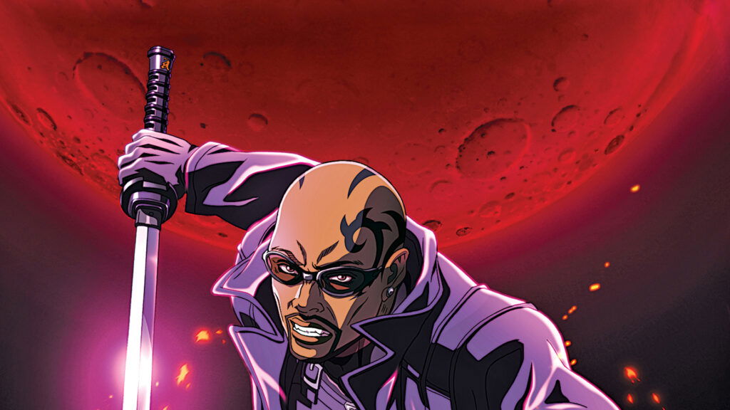 Harold Perrineau voiced Blade in Marvel Anime