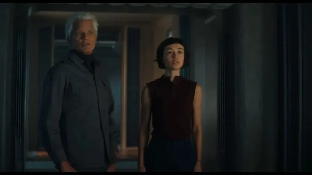 ‘Alien: Earth’: Total Episodes and Finale Date Revealed 3 An intense scene with Sydney Chandler and Timothy Olyphant in Alien: Earth/