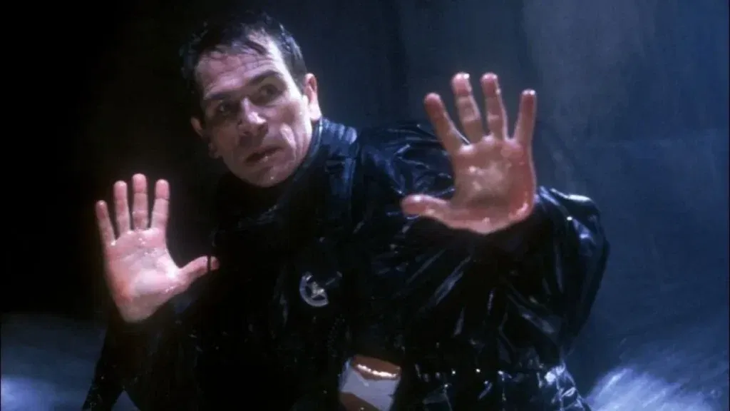 Tommy Lee Jones as Marshal Sam Gerard in The Fugitive