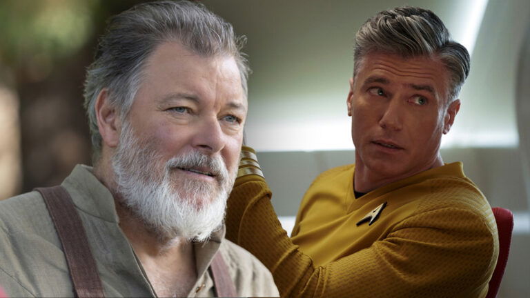 Jonathan Frakes on Anson Mount’s Imitation in Latest Star Trek: Strange New Worlds Episode: “A hysterical performance”