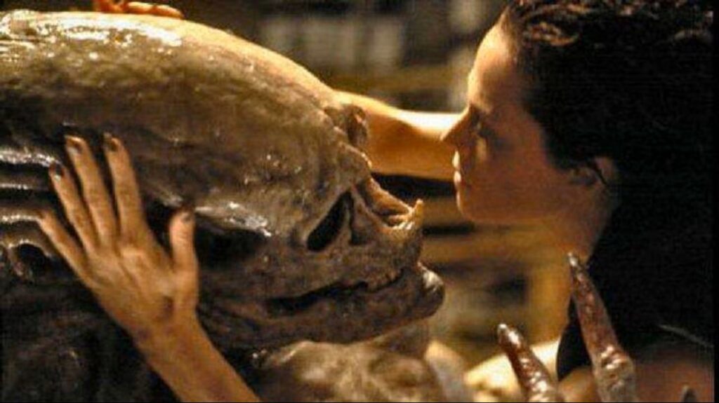 Sigourney Weaver as Ellen Ripley in Alien: Resurrection