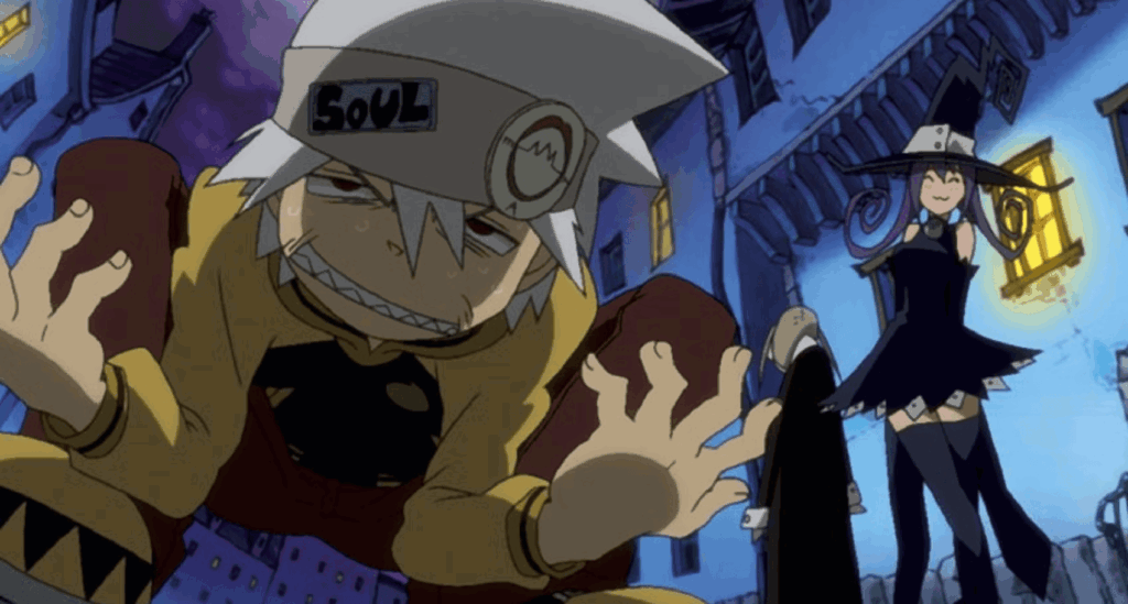 Soul Evans looking annoyed in Soul Eater.