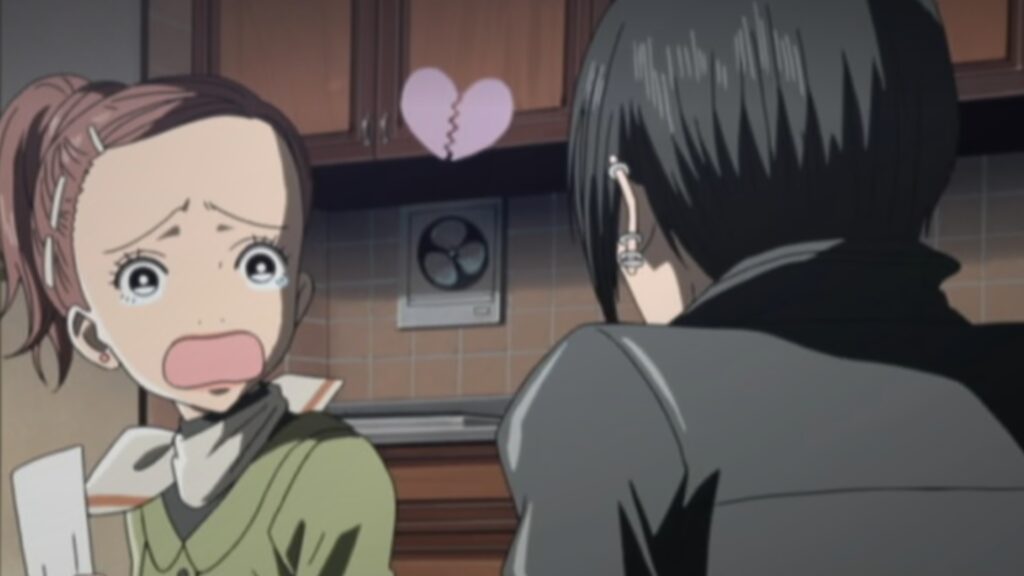 Komatsu Nana is looking at Osaki Nana 