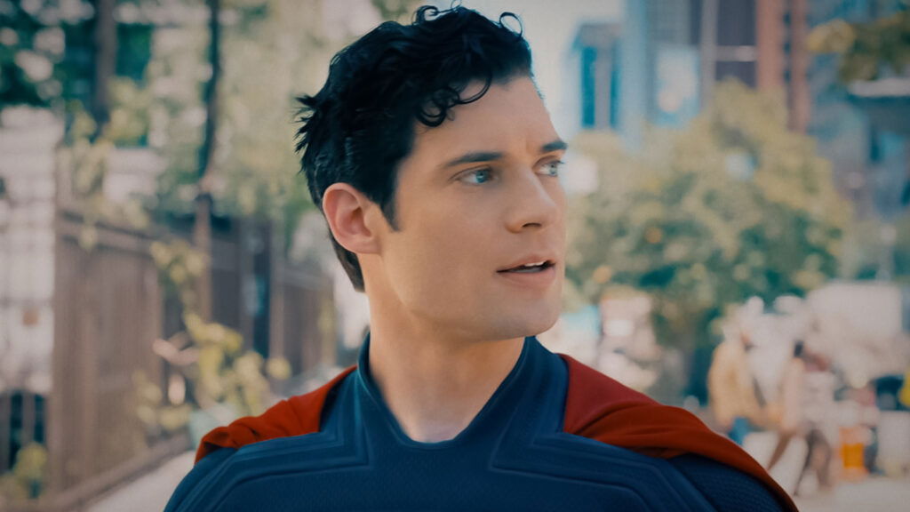 David Corenswet in a still from Superman
