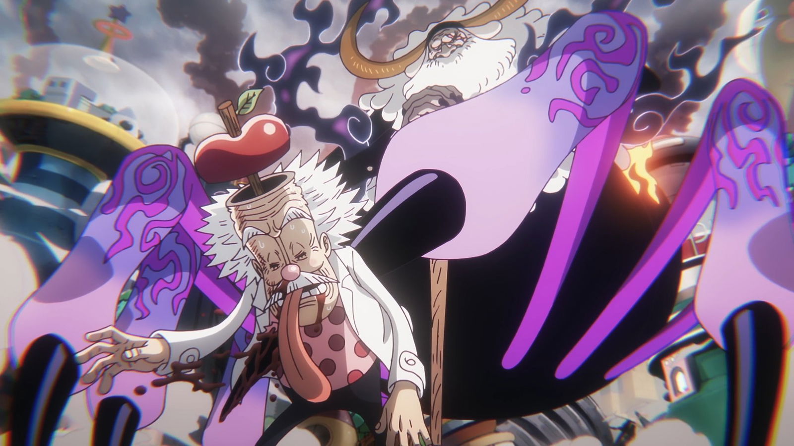 vegapunk stabbed by saturn