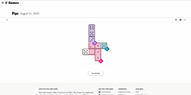 NYT Pips Solution for Today (August 21, 2025)