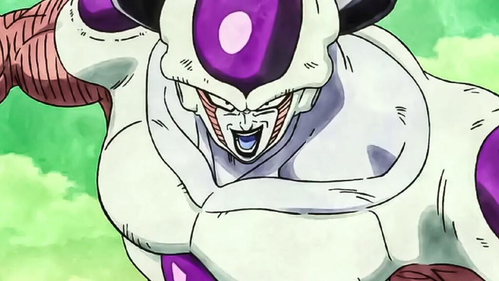 frieza infamous transformation from the dragon ball anime