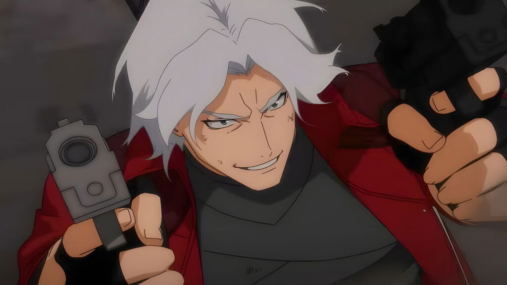 A still from Netflix's anime series Devil May Cry Season 2.