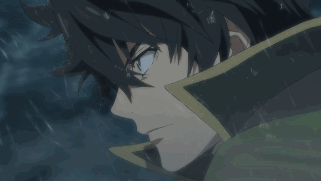 The Rising of the Shield Hero Season 4 Ending Explained: What Happened to Makina and Who’s The Real Villain? 23 Naofumi in the rain in The Rising of the Shield Hero.