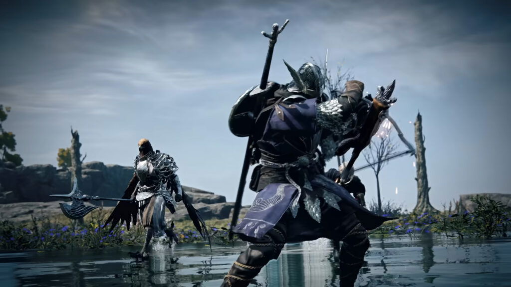 Elden Ring Nightreign characters in a still from the game.