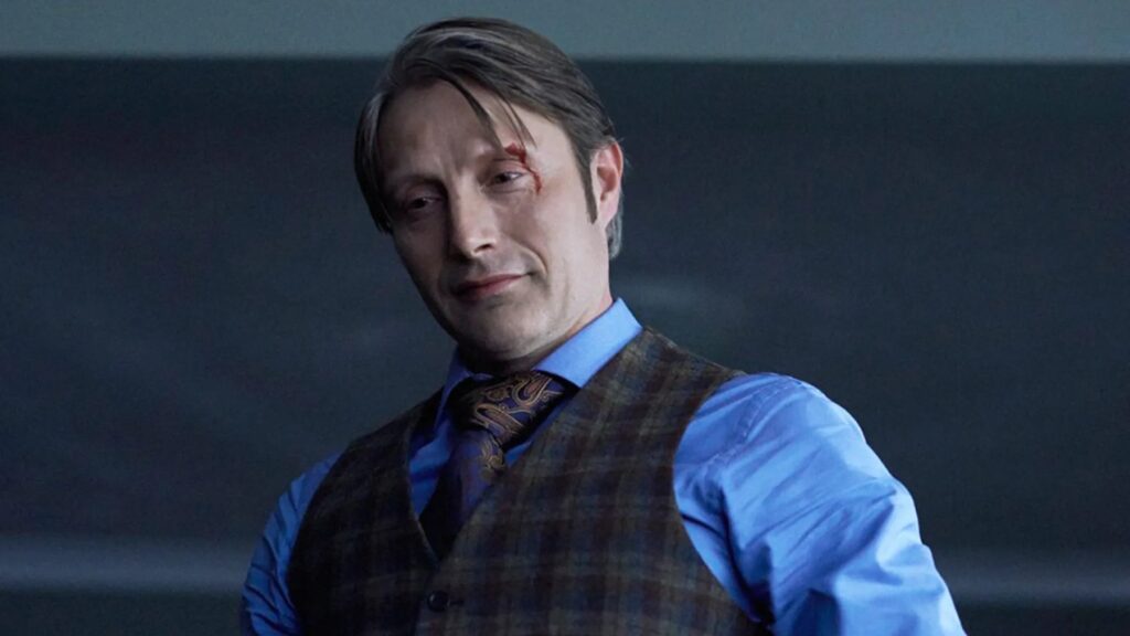 hannibal lecter in a still from hannibal