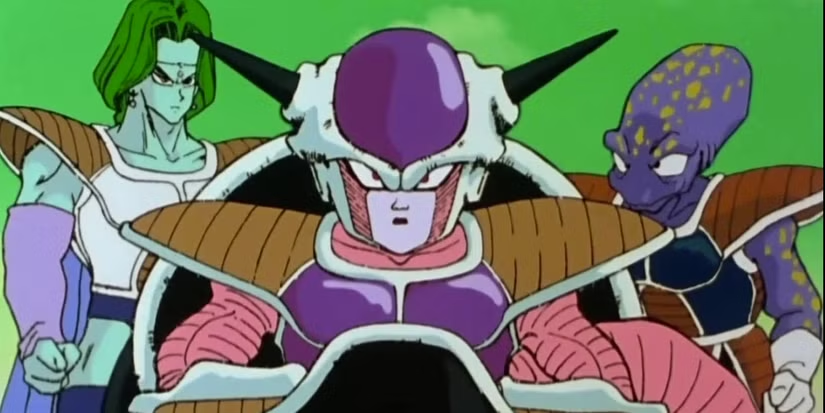 10 Nomes de Personagens Mais Estranhos de Dragon Ball que Provam a Obsessão de Akira Toriyama por Comida 3 Freeza junto com Appule e Zarbon