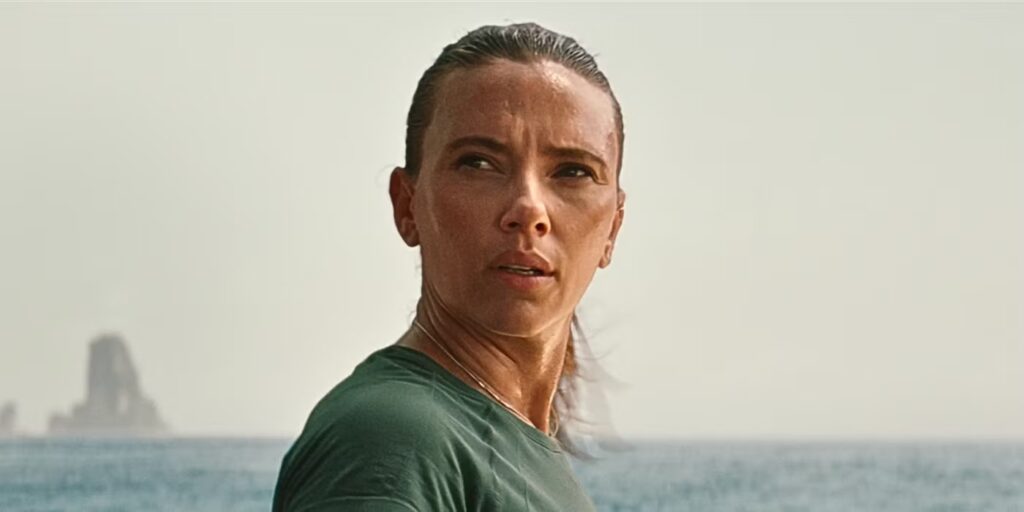 Scarlett Johansson in Still from Jurassic World Rebirth