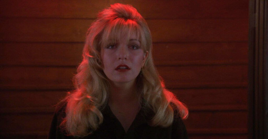 "I have no desire": The David Lynch Movie That Made Quentin Tarantino His Biggest Hater 1 Sheryl Lee looking with horror in a still from Twin Peaks: Fire Walk with Me.