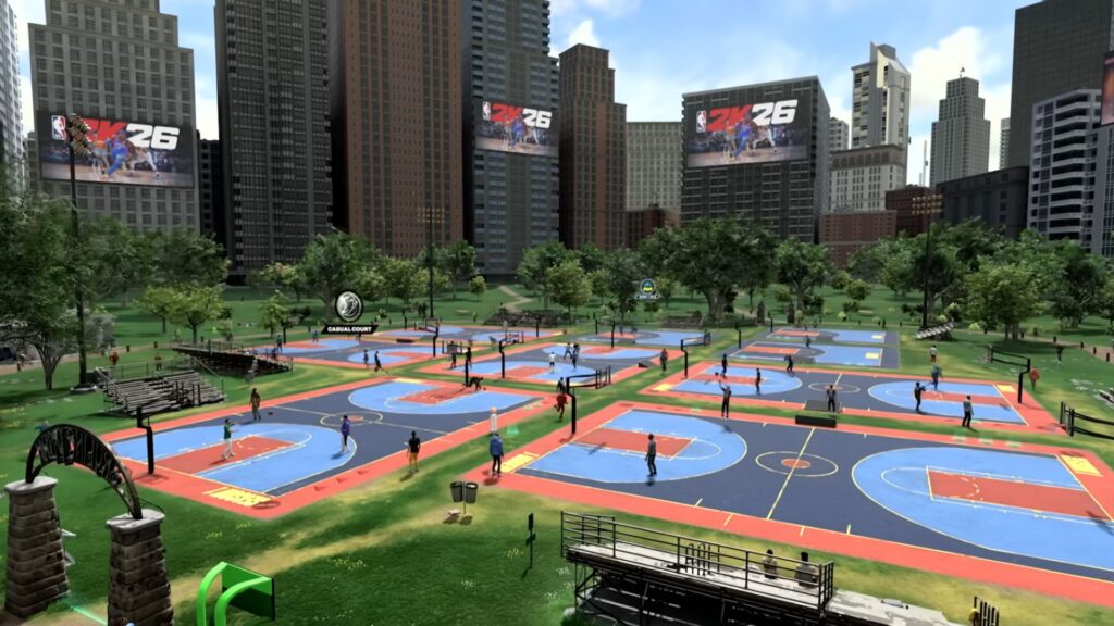 In-game image from NBA 2K26