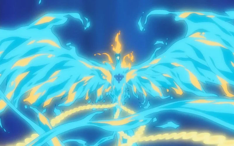 Marco's mythical zoan devil fruit in One Piece