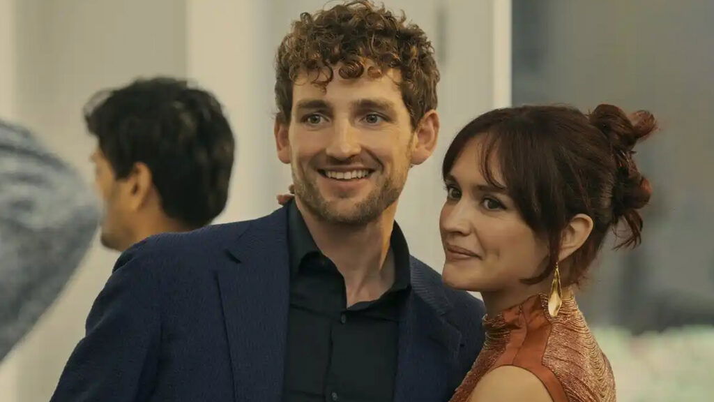 Two people smiling at someone in The Girlfriend