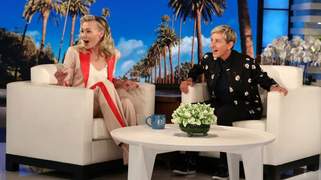 portia de rossi ellen degeneres in ellen show